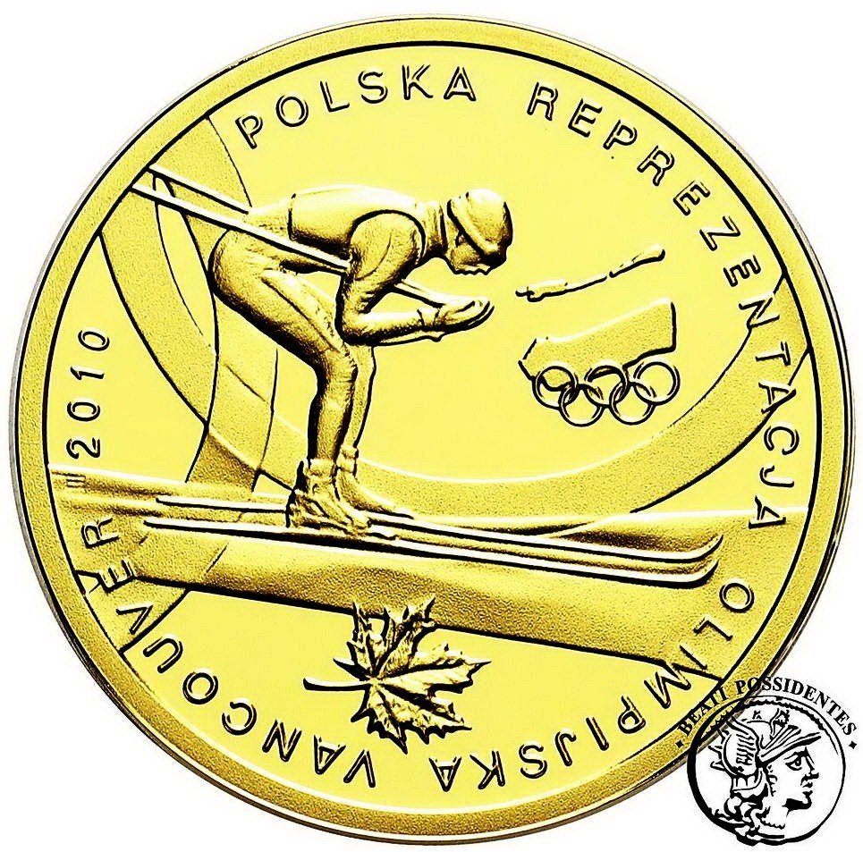 III RP 200 zł 2010 Olimpiada Vancouver 2010 st. L