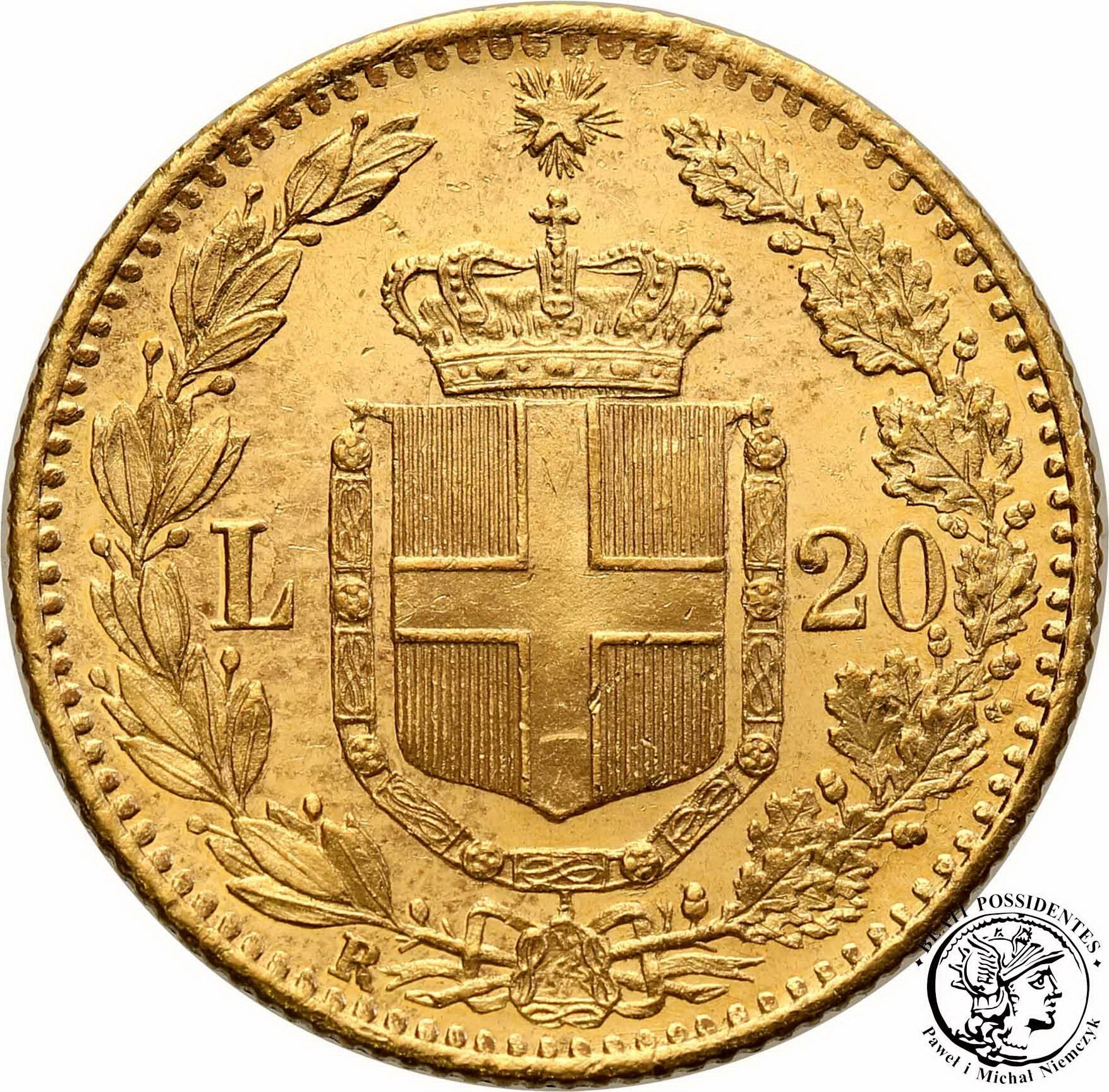 Włochy 20 lirów 1882 st.1