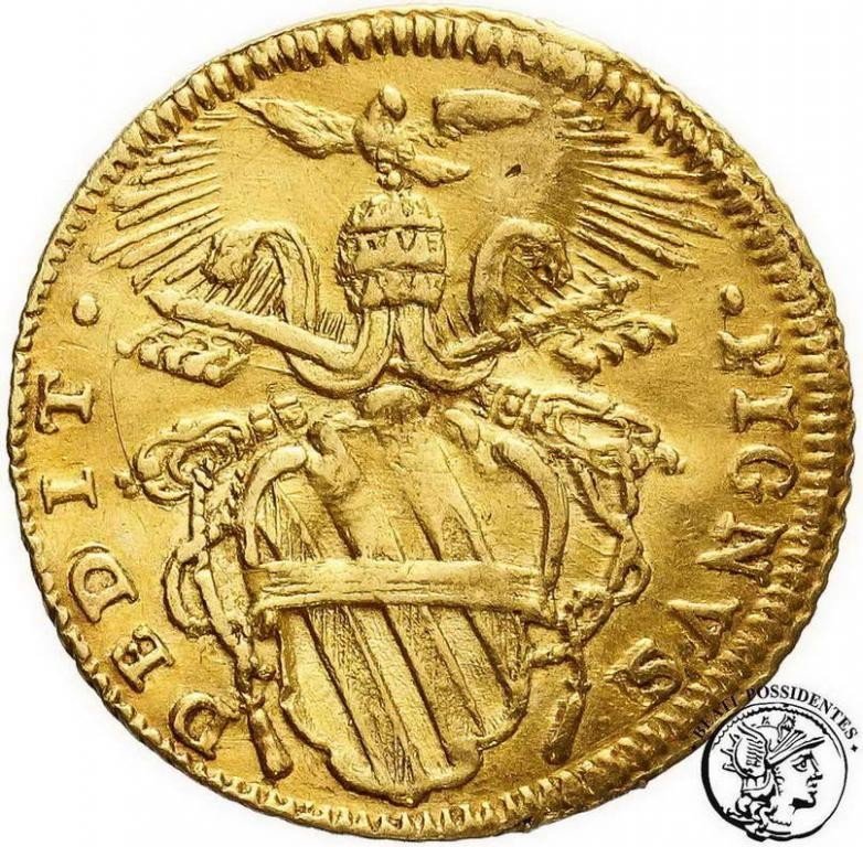 Państwo kościelne Klemens XII Cekin 1739 st. 3