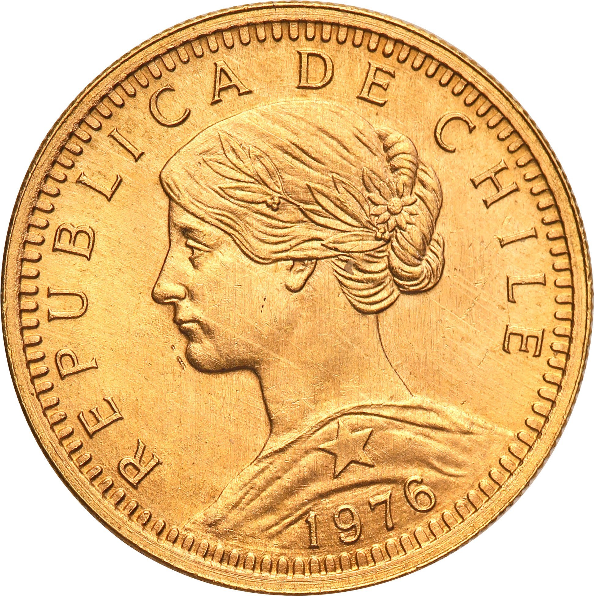 Chile 20 pesos 1976 st. 1
