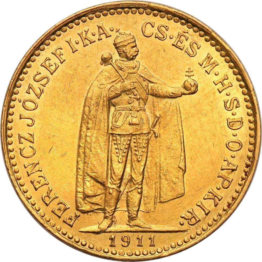 Węgry 10 koron 1911 Franciszek Józef I st. 1