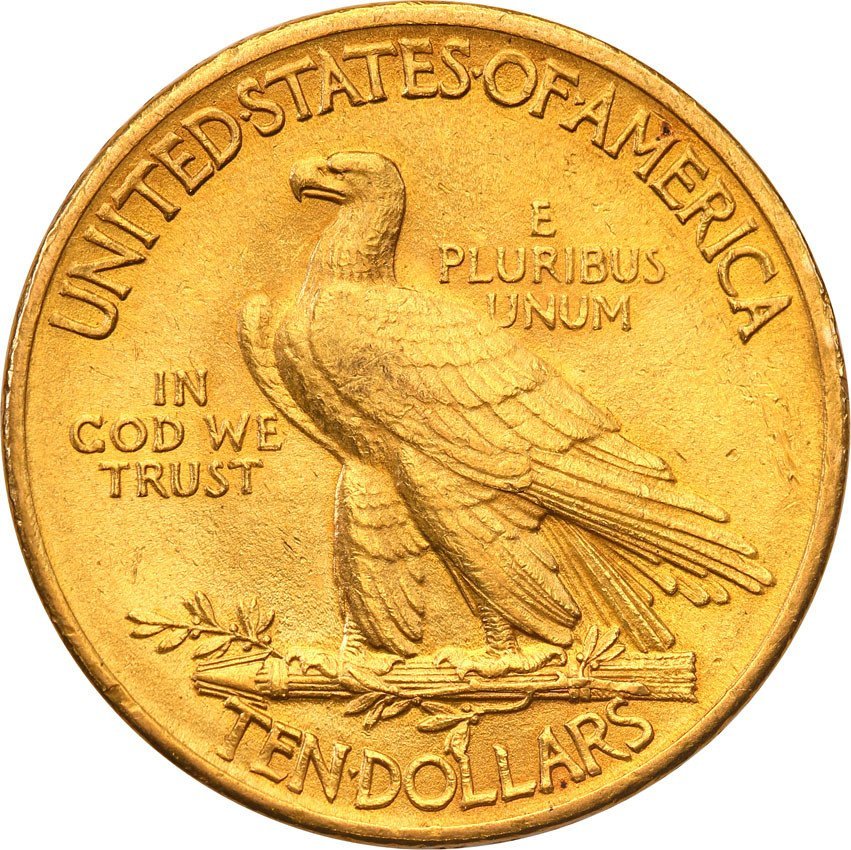 USA 10 dolarów 1911 Indianin st.1-