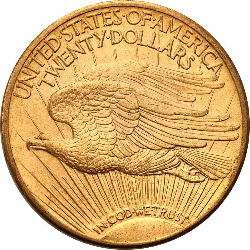 USA 20 dolarów 1920 Philadelphia st.1-