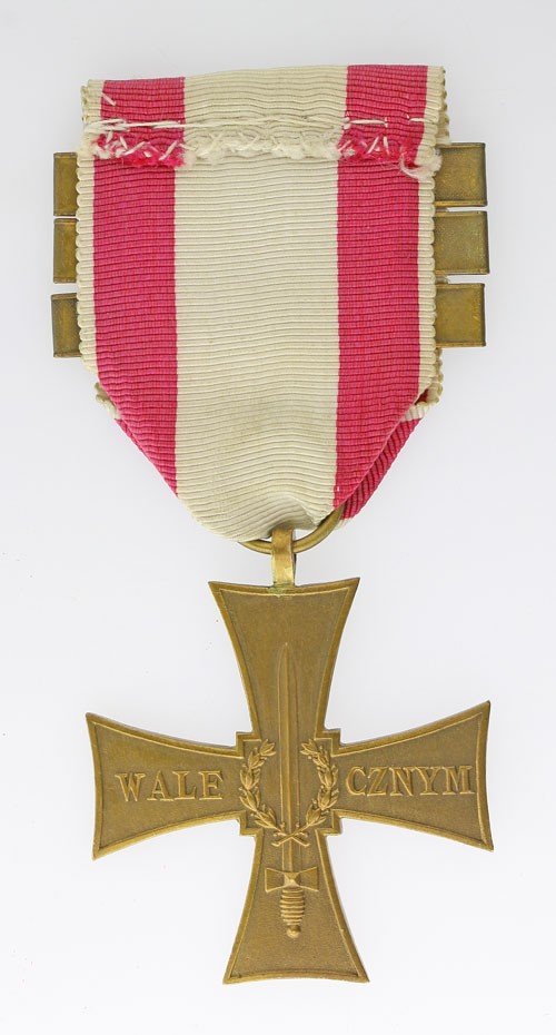 Krzyż Walecznych Bertrand, nadanie czterokrotne