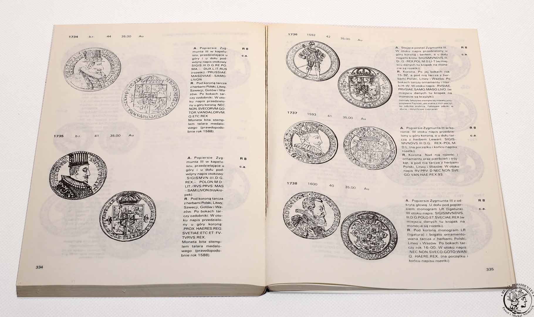 Katalog Monet Polskich 1587-1632 Kamiński Kurpiewski