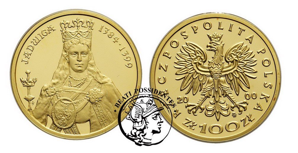 III RP 100 zł Królowa Jadwiga 2000