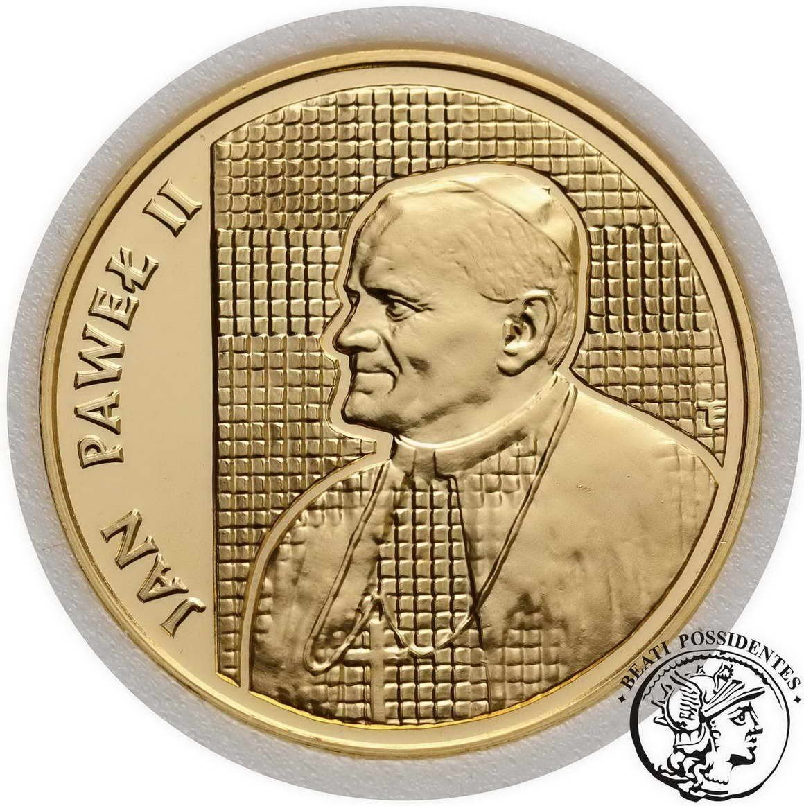 Polska Jan Paweł II 10000 złotych 1989 (na kratce) st. 1-/1