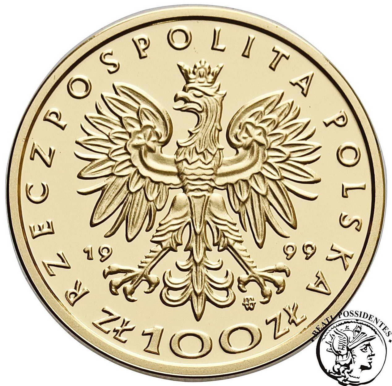 Polska III RP 100 złotych Zygmunt II August 1999 st.L