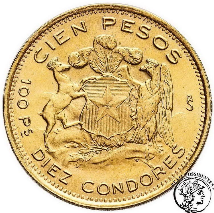 Chile 100 Pesos 1960 st. 1-