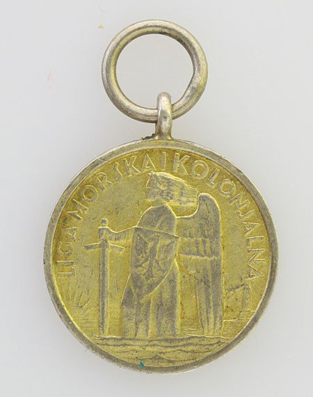 Medal LIGA MORSKA I KOLONIALNA - miniatura
