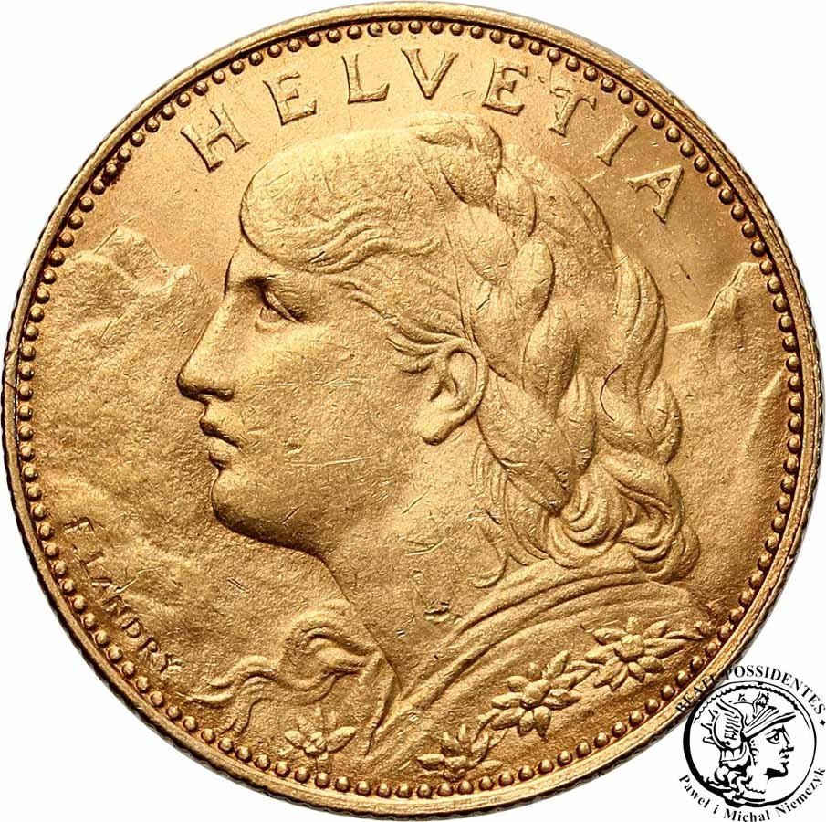 Szwajcaria 10 franków 1915 st. 1-