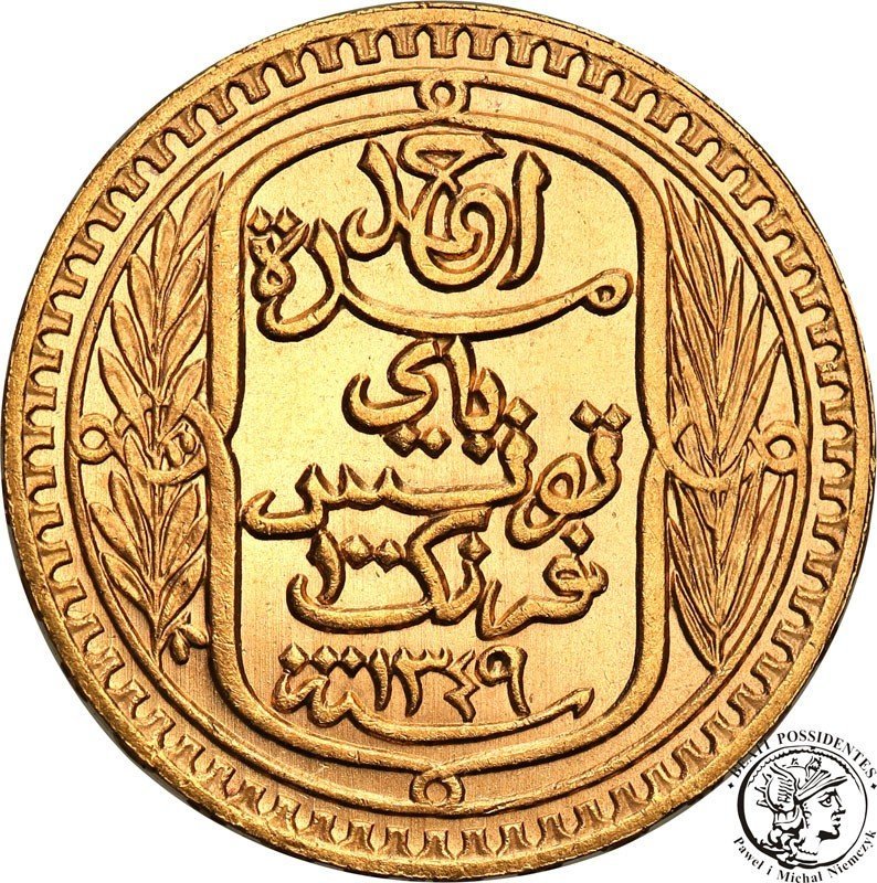 Tunezja 100 franków 1930 Paryż st.1