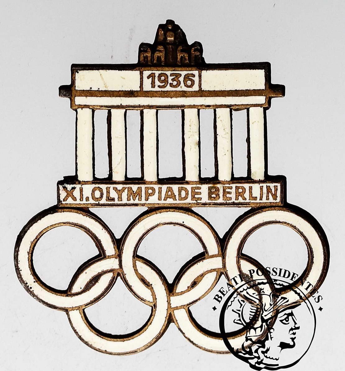 Niemcy Olimpiada Berlin 1936 znaczek sportowy st.2