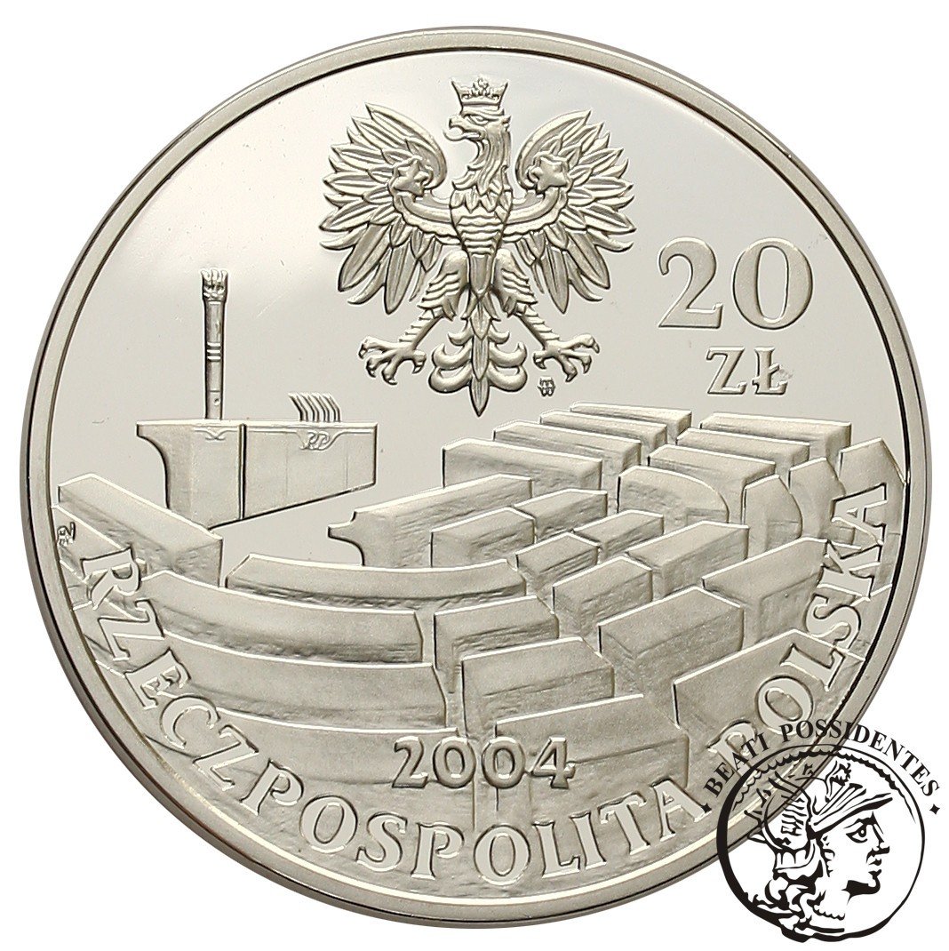 Polska 20 zł 15-lecie Senatu RP 2004 st.L