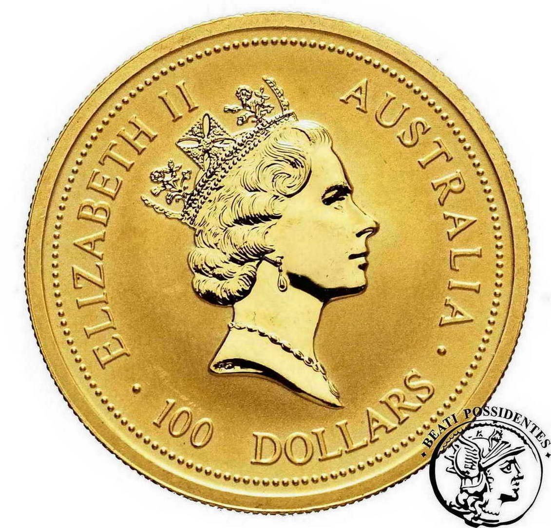 Australia Elżbieta II 100 $ dolarów 1998 kangur st. L