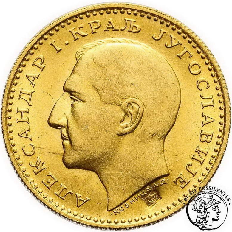 Jugosławia Aleksander I dukat 1931 (kłos dla Serbii) st. 1