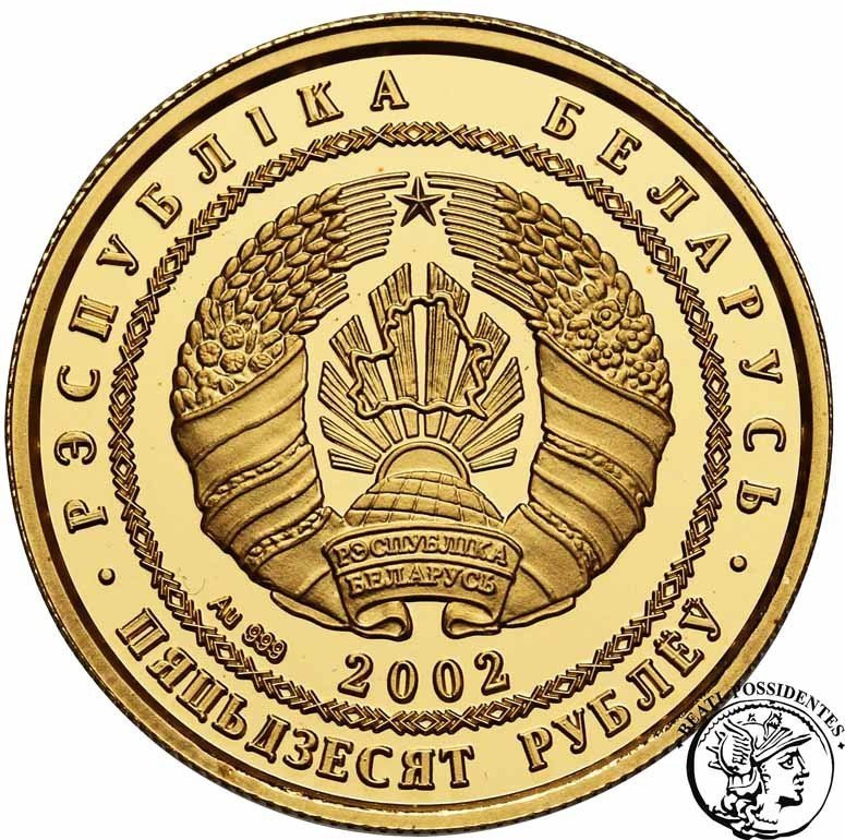 Białoruś 50 Rubli 2002 Lis st. L