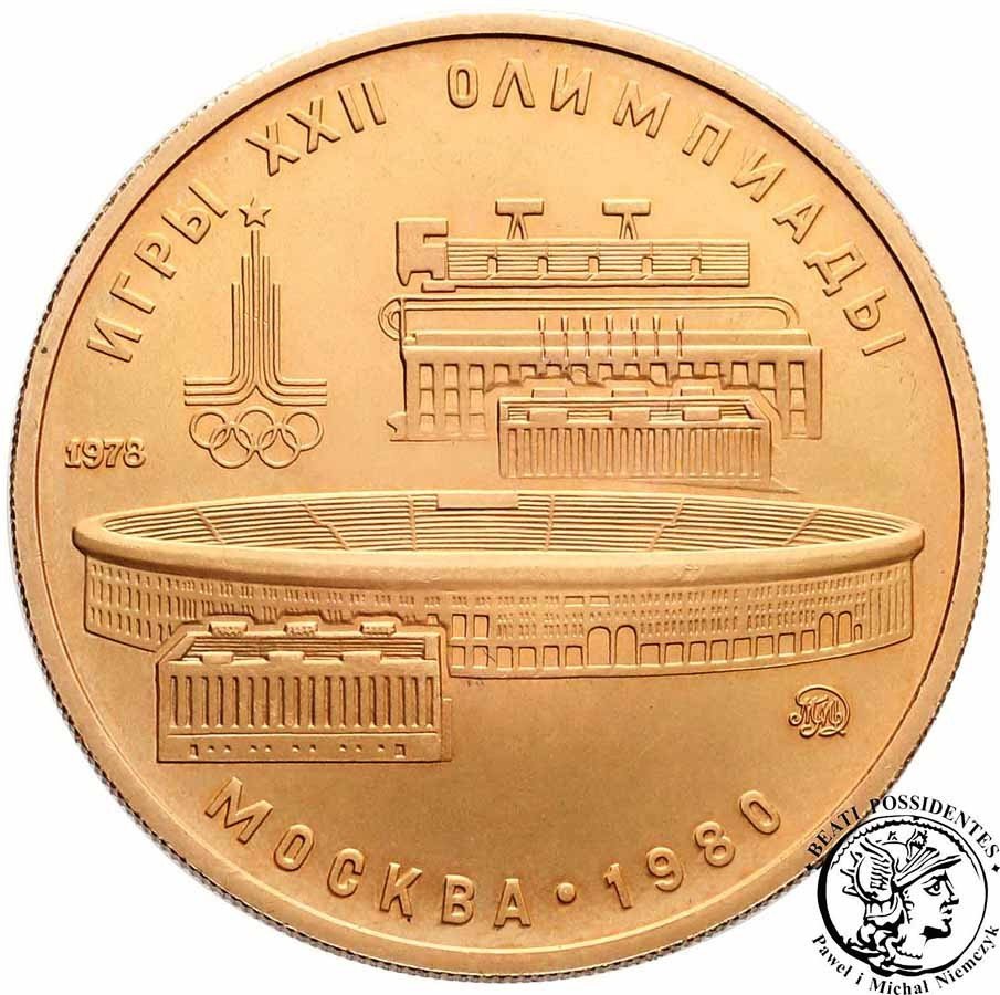 Rosja 100 Rubli 1978 Olimpiada Moskwa / Moskwa st. 1