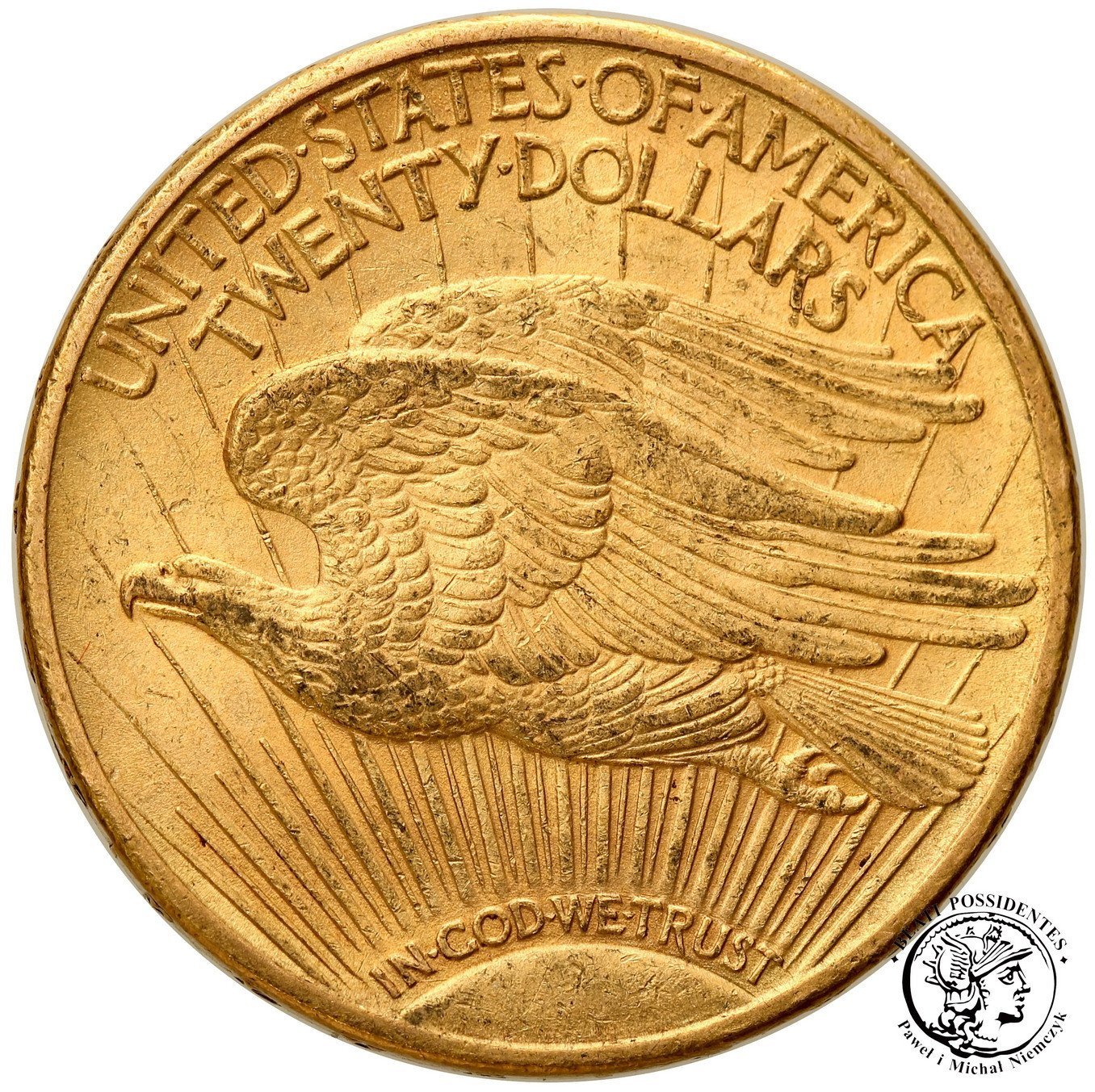 USA 20 dolarów 1910 D Denver st.1-/2+