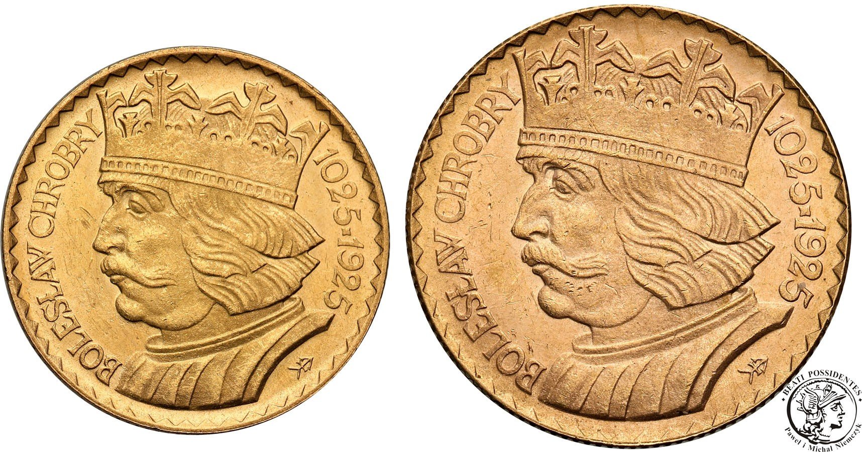 10 + 20 złotych 1925 Chrobry st.1