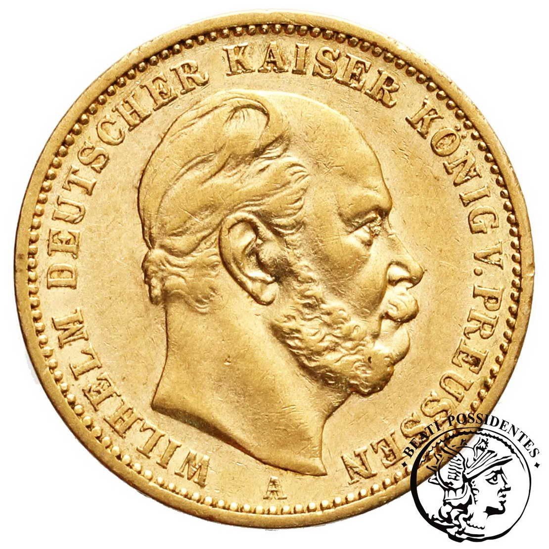 Niemcy Prusy Wilhelm 20 marek 1872 A
