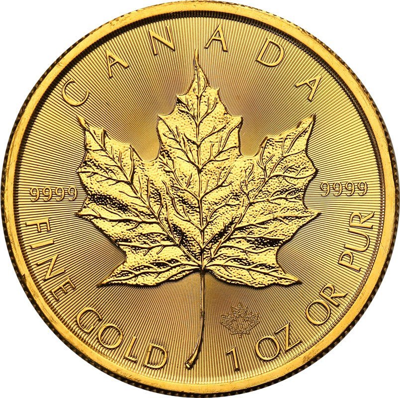 Kanada 50 dolarów 2017 liść klonu (uncja złota) st.1