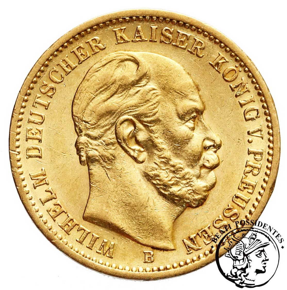 Niemcy Prusy Wilhelm 20 marek 1873 B