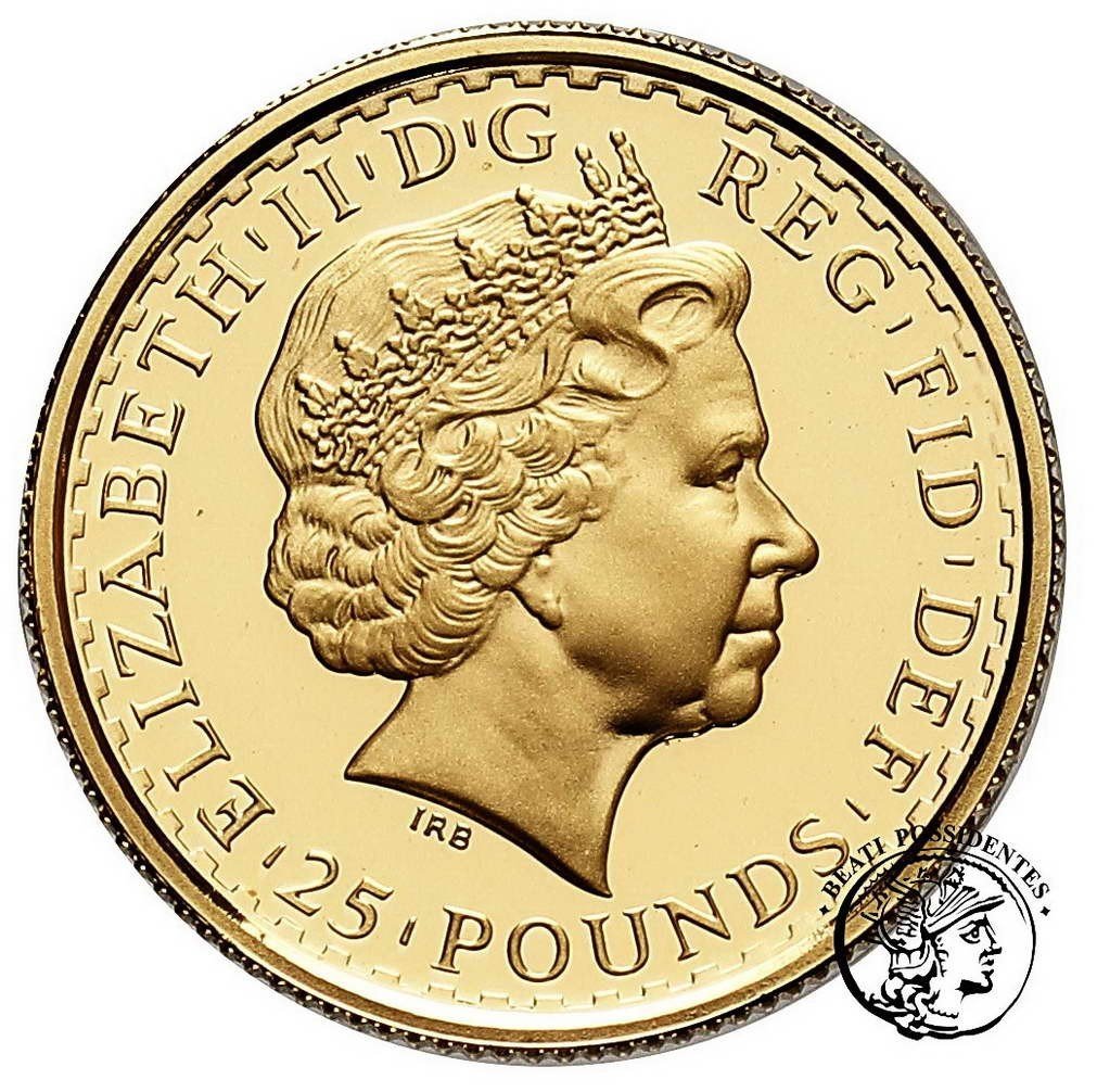 Wielka Brytania Elżbieta II 25 funtów 2003 st. L