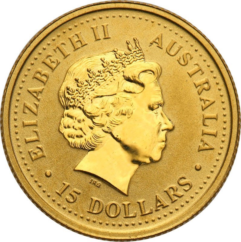 Australia 10 dolarów 2002 rok konia st.1