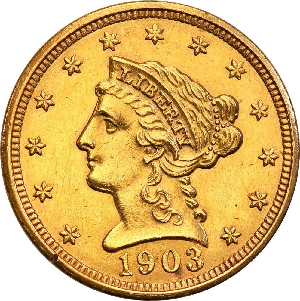 USA 2 1/2 dolara 1903 Philadelphia st. 1