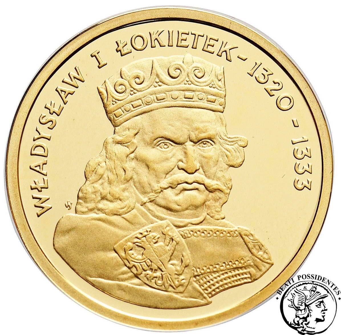 Polska III RP 100 złotych 2001 Władysław I Łokietek st.L/L-