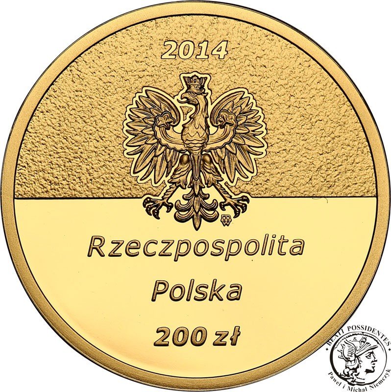 Polska II RP 200 złotych 2014 Jan Karski st.L