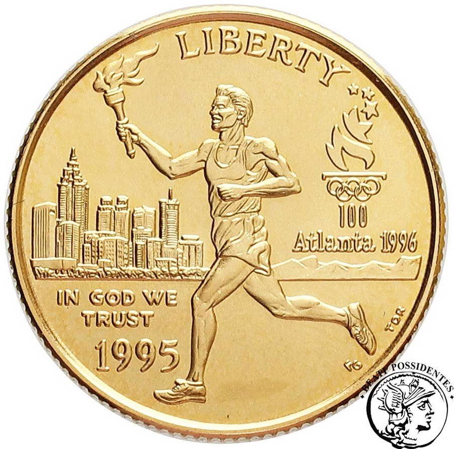 USA 5 dolarów 1995 Olimpiada Atlanta st. 1