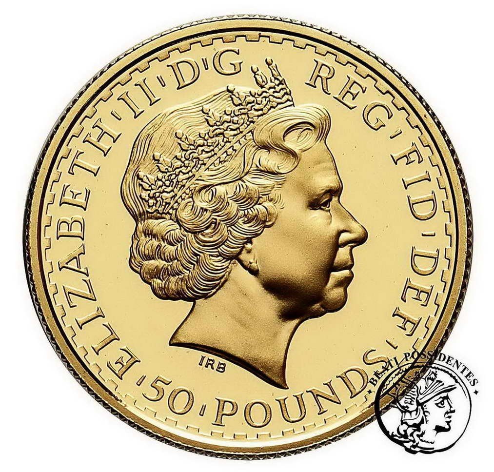 Wielka Brytania Elżbieta II 50 funtów 2003 st. L