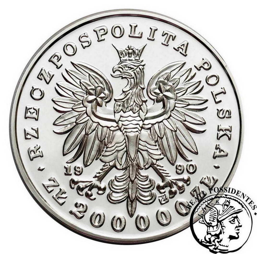 Polska III RP Duży Tryptyk 200 000 złotych Chopin st. L