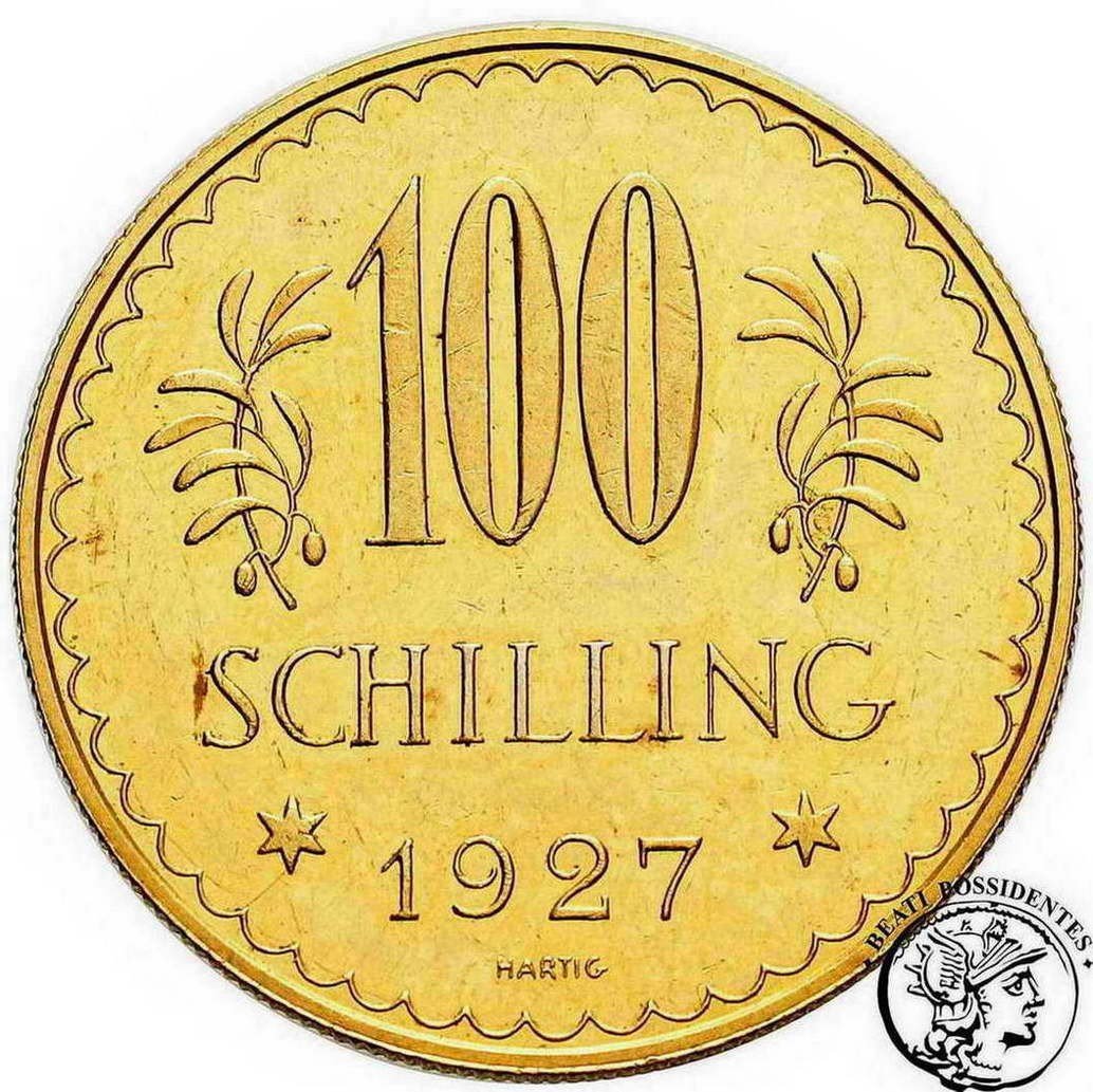 Austria Republika 100 Szylingów 1927 st.2