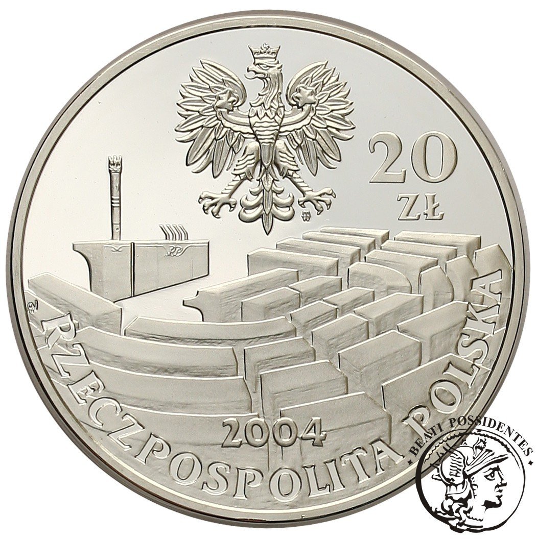 Polska 20 zł 15-lecie Senatu RP 2004 st.L
