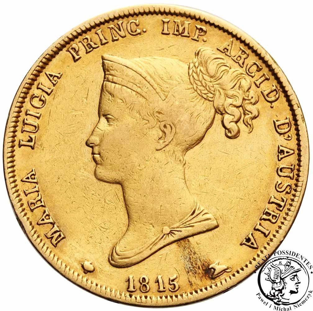 Włochy Parma 40 lirów 1815 st. 3+