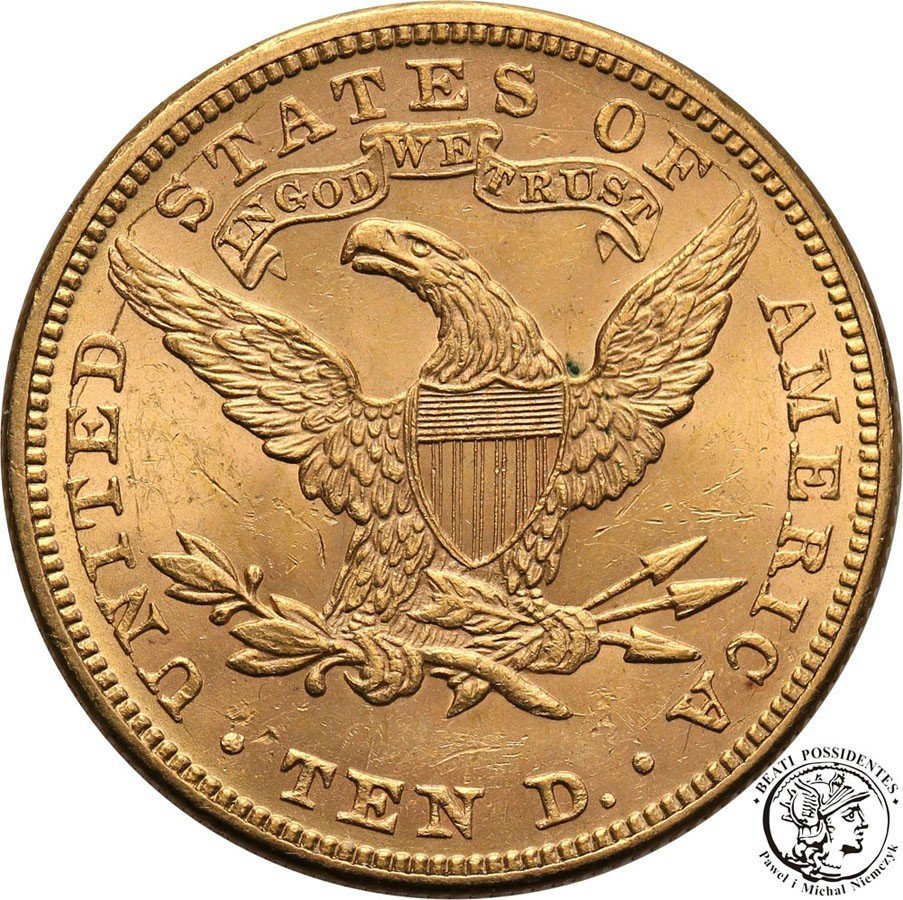 USA 10 dolarów 1893 st.1-