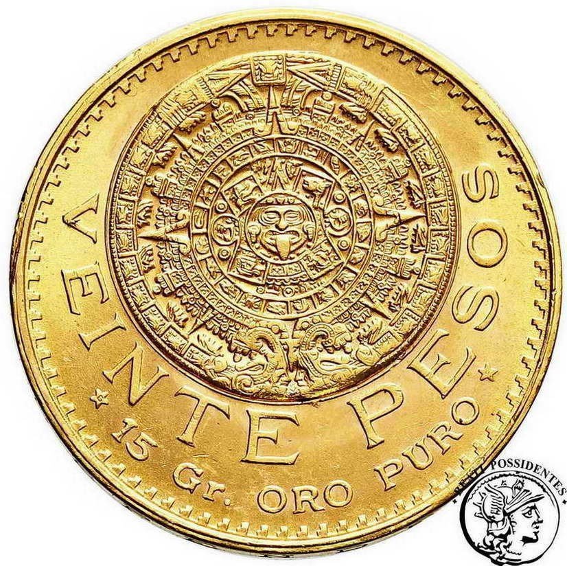 Meksyk 20 Pesos 1959 nowe bicie st.1-     