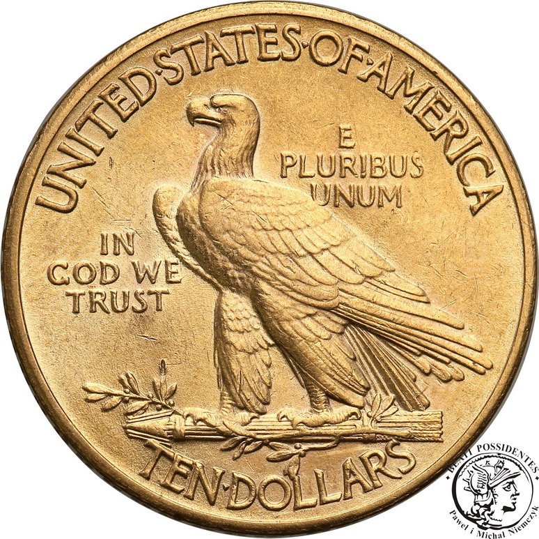 USA 10 dolarów 1926 Philadelphia INDIANIN st.2+