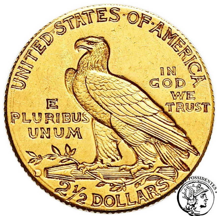 USA 2 1/2 dolara 1914 D-Denwer st.3