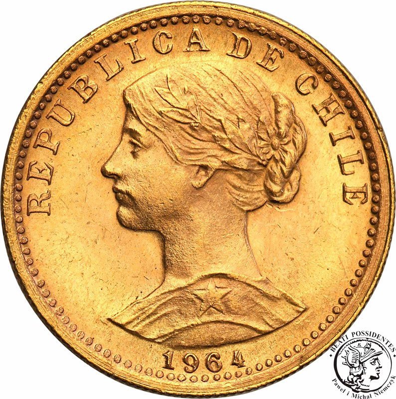 Chile 20 Pesos 1964 st.1