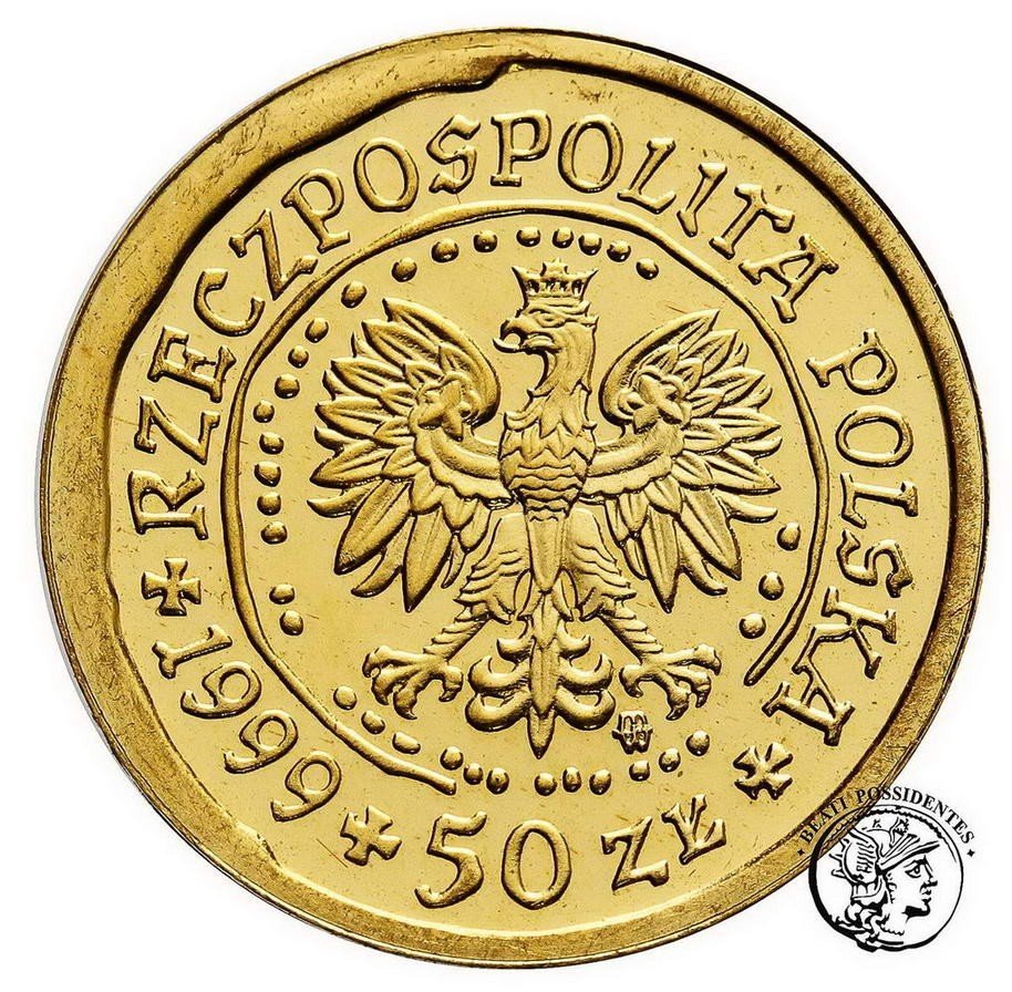 Polska Orzeł Bielik 50 złotych 1999 st. 1-