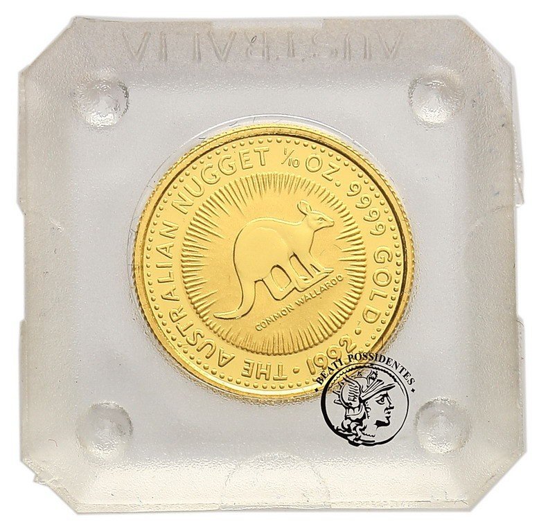 Australia 15 dolarów $ 1992 Au st. L