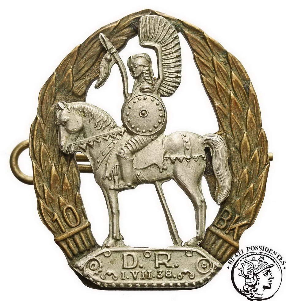 Odznaka 10 Pułku Dragonów