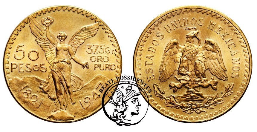 Meksyk 50 Pesos 1947