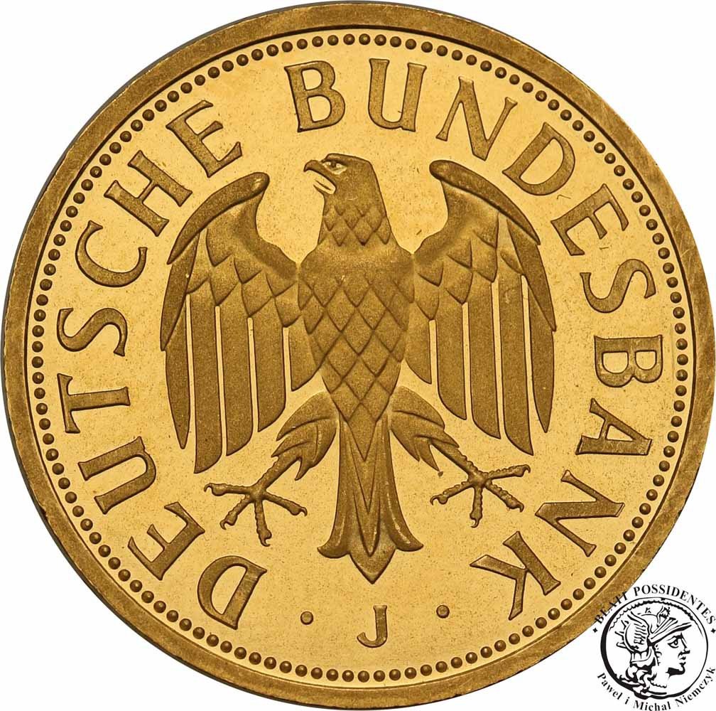 Niemcy 1 marka 2001 J pożegnalna (Abschieldmark) st. L