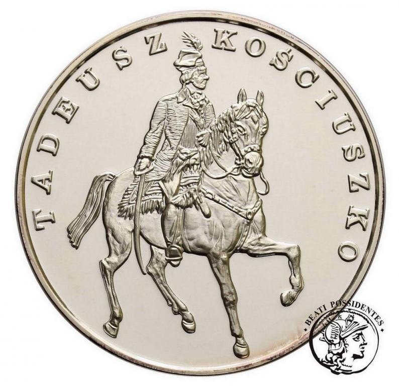 Polska III RP Duży tryptyk 200 000 złotych 1990 Kościuszko st. L