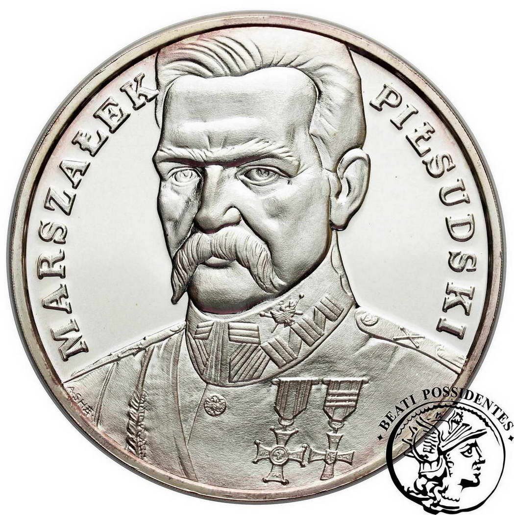Polska III RP Duży Tryptyk 200 000 złotych Piłsudski st. L